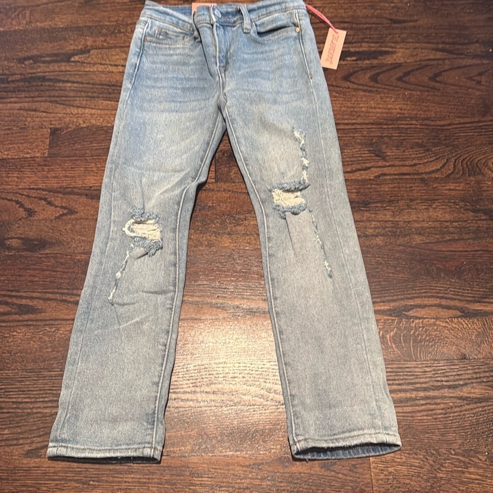 Girls denim jeans, brand new with tag size 8